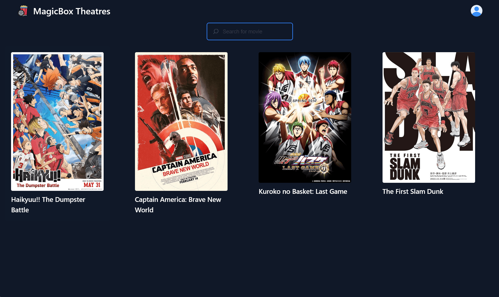 MagicBox Theatres project image